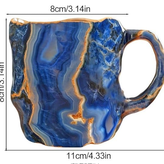 🎁 Last day Sale 49% OFF 🥃2025 New Mineral Crystal Coffee Mugs